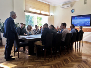 Встреча Михаила Погосяна со студентами международной магистратуры МАИ-ШТУ